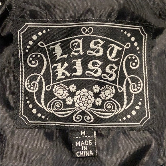 LAST KISS HOUNDSTOOTH JACKET SZ M - Picture 3 of 5